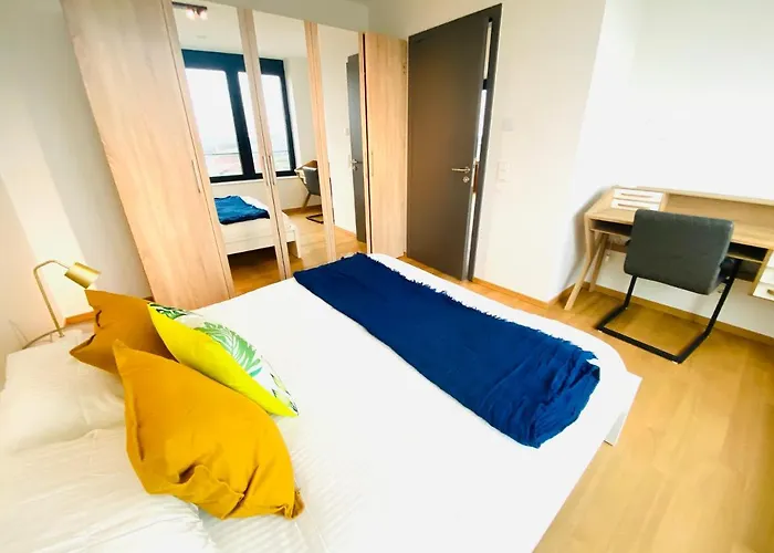 Luxury 1 Bedroom In Heart Of Cloche D\'Or, Spa, Gym, Terrace & Parking-23