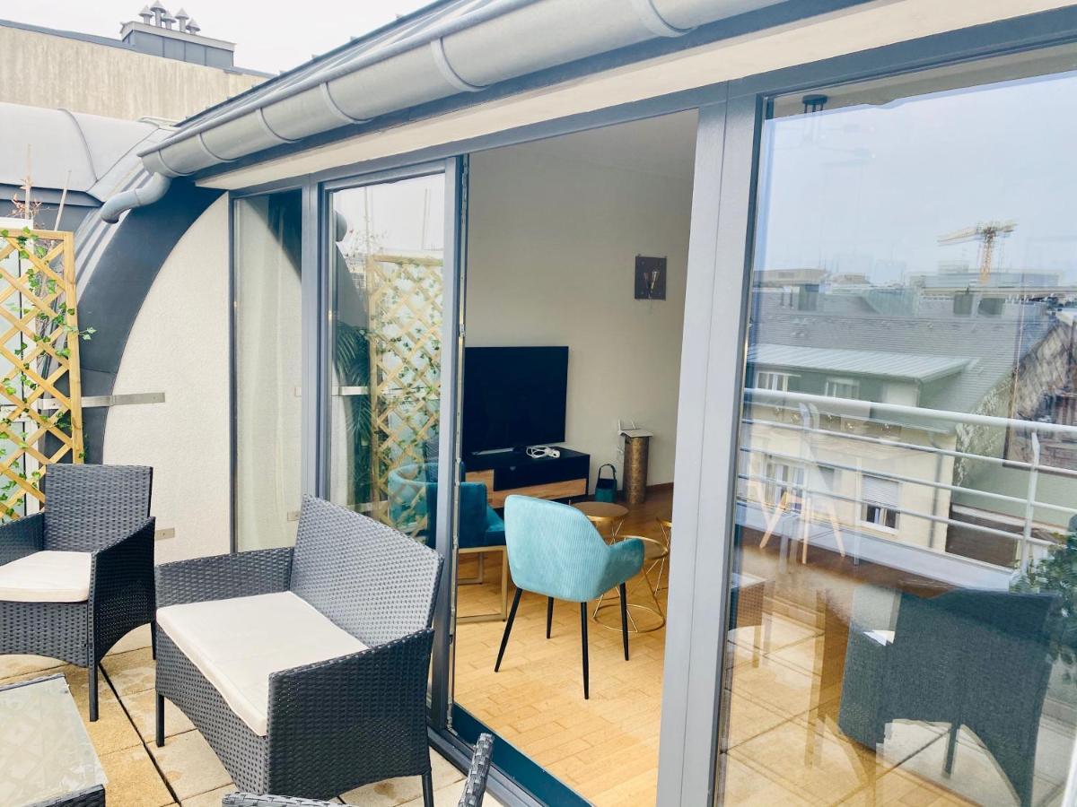 The Luxury Green Penthouse In Center With Terrace And Free Parking *