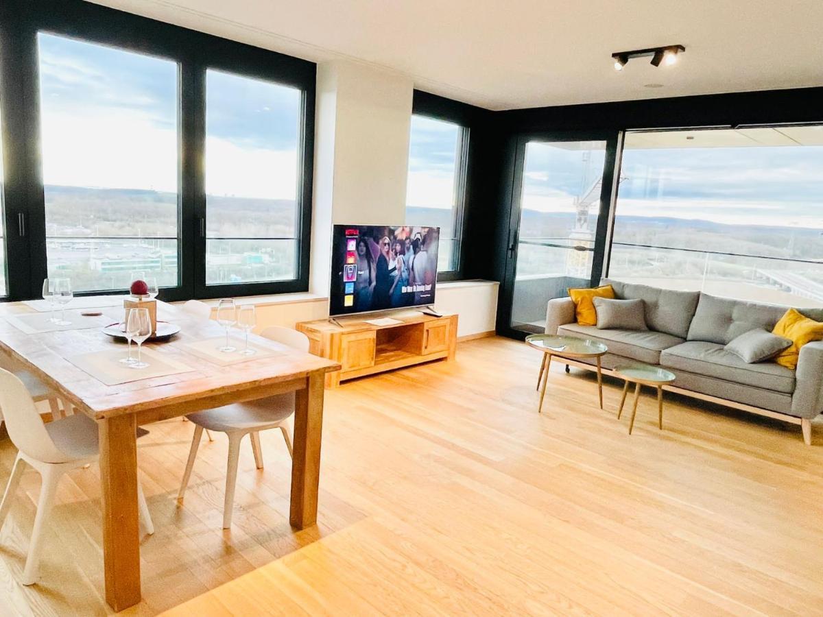 Luxury 1 Bedroom In Heart Of Cloche D'or, Spa, Gym, Terrace & Parking-23 Appartement Luxemburg