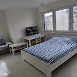Elegant Spacious Room With Open Kitchen, Steps From Luxembourg Train Station