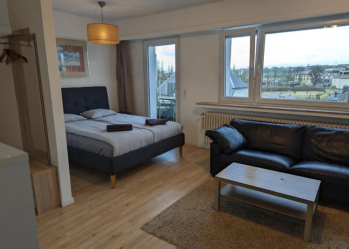Top Floor Luxembourg City Studio With A Great View