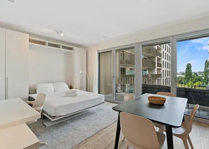 Modern Studio With Balcony In Luxembourg