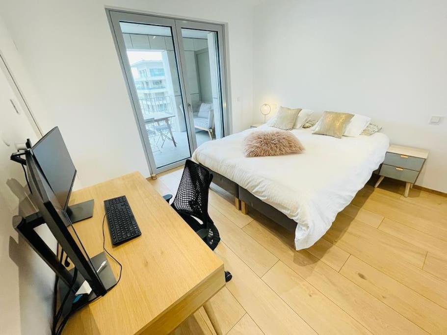 Luxury 3 Bedrooms Flat In The Heart Of Gasperich Terrace And Parking-cd2 Luxemburgo
