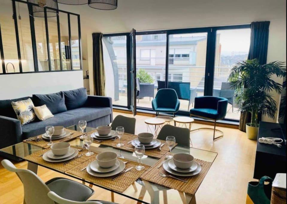 Penthouse 2 Bedrooms In Center Witth Terrace & Parking- 51 Appartement