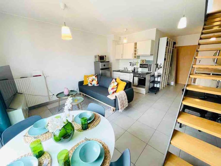 Charming Duplex In City Center With 2 Terraces - S6 Apartamento *