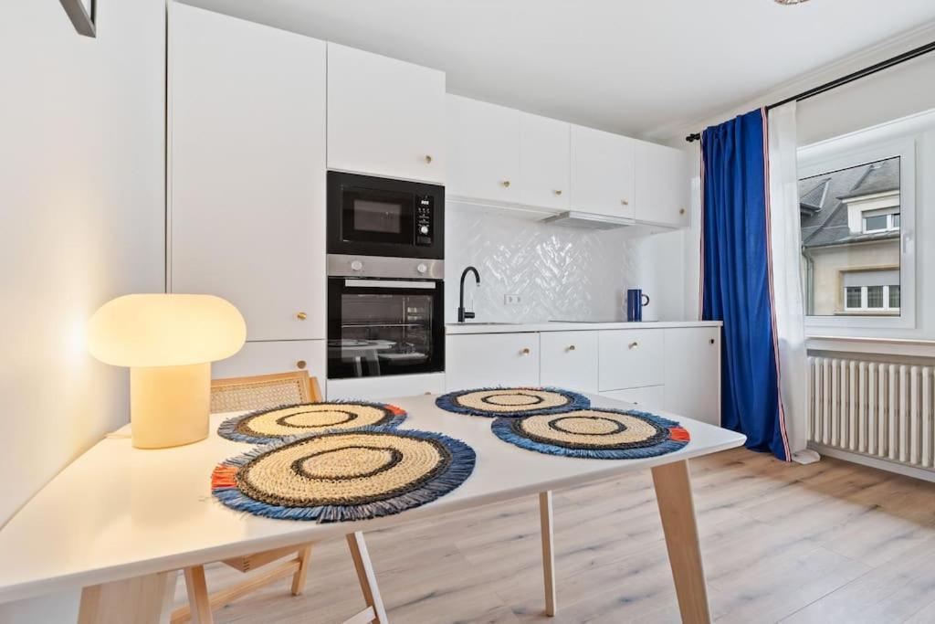 Contemporain 1br Retro Chic Quartier Bonnevoie Apartment *