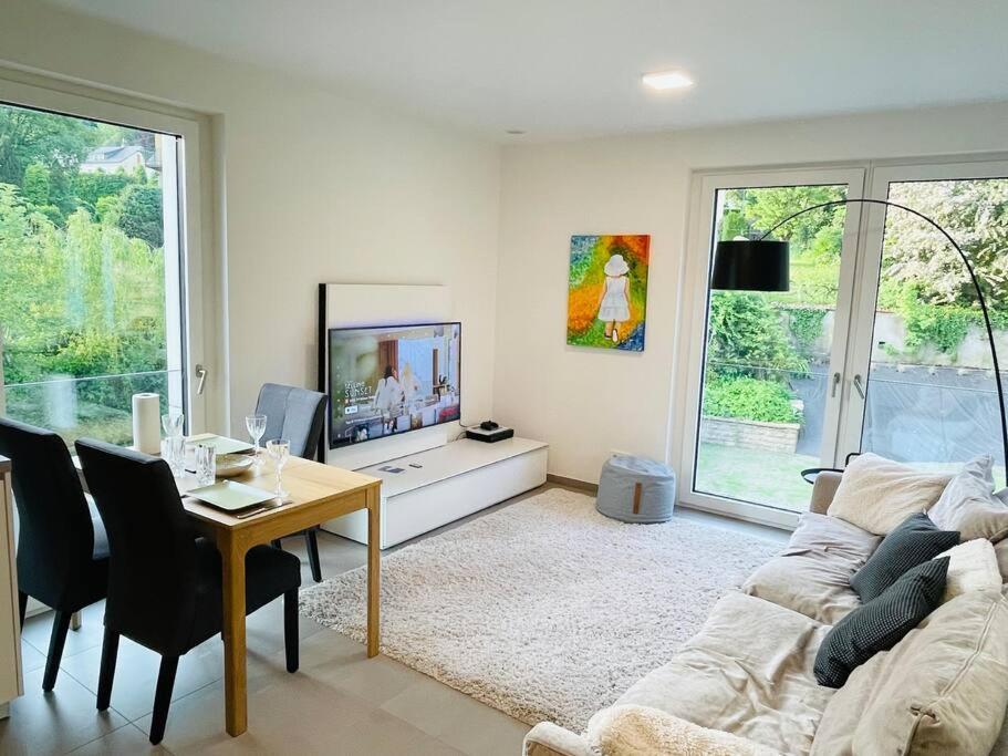 Luxury Flat In Center With Parking & Terrace Appartement