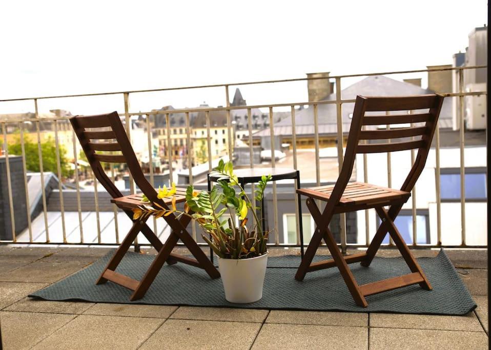 Charming Penthouse In The Center Appartement Luxemburg