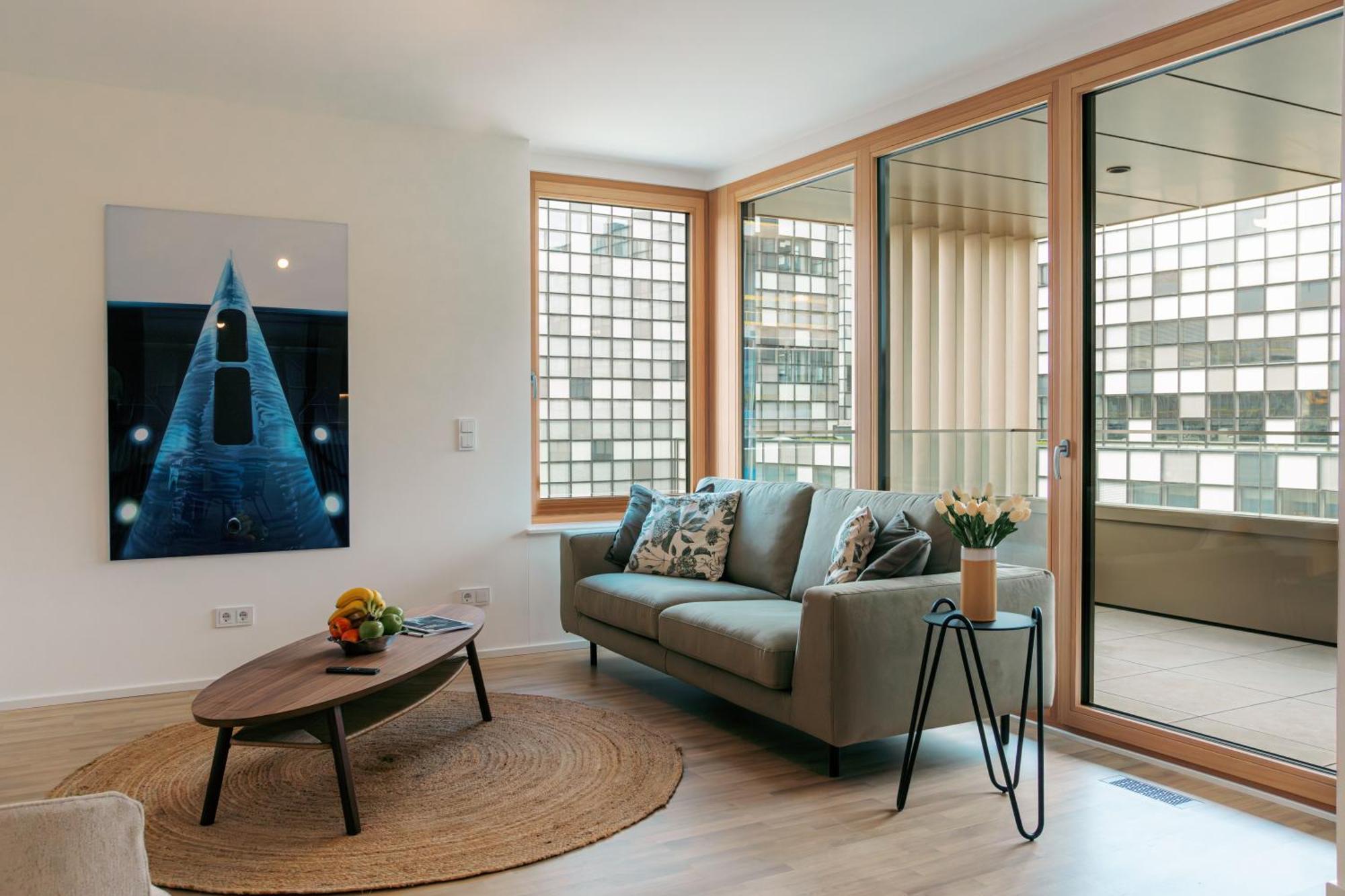 Appartement Media Bay In Kirchberg By Rentaroo Luxemburg
