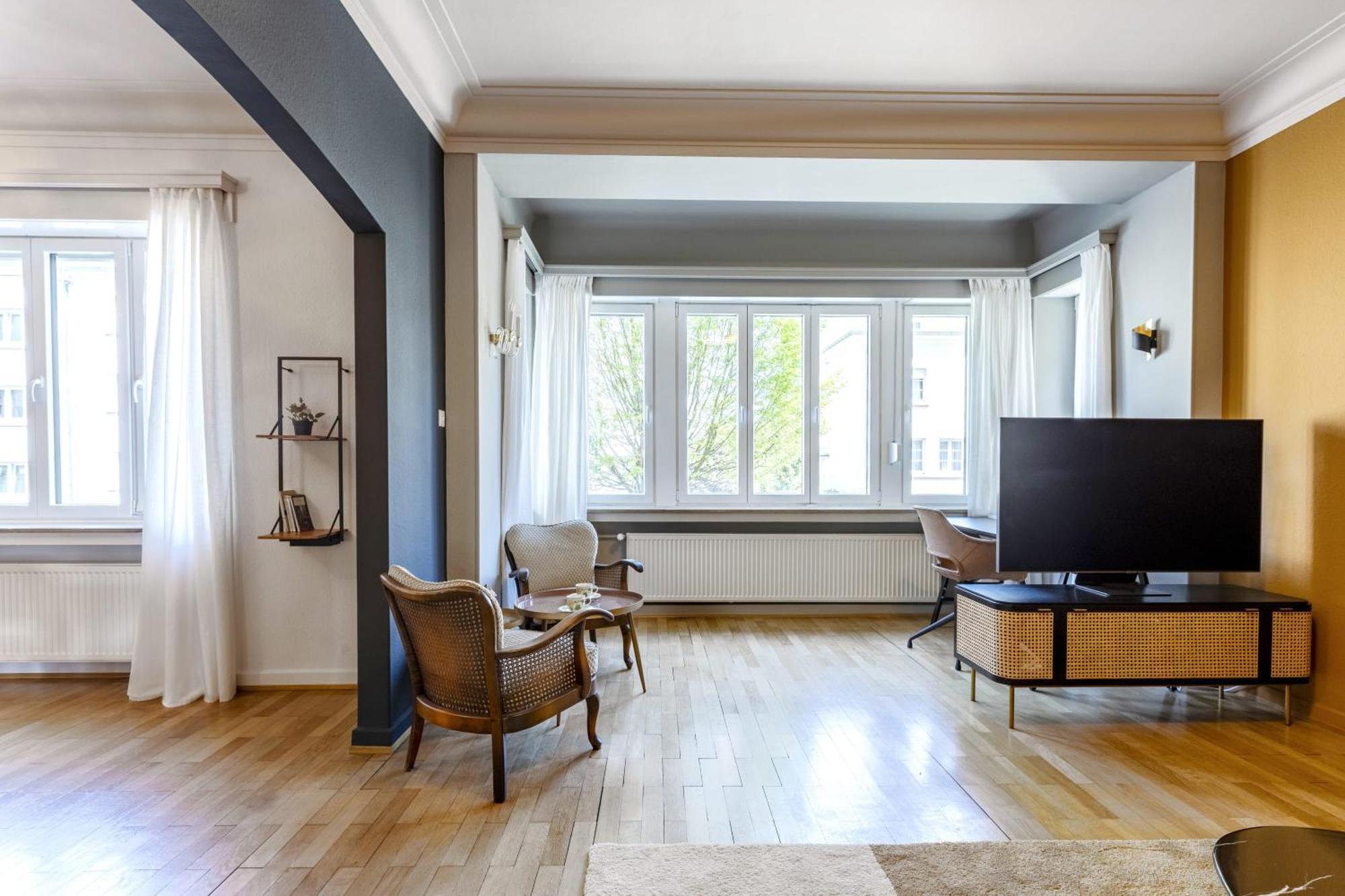 Stylish Ground-floor Retreat In Bonnevoie Apartment *