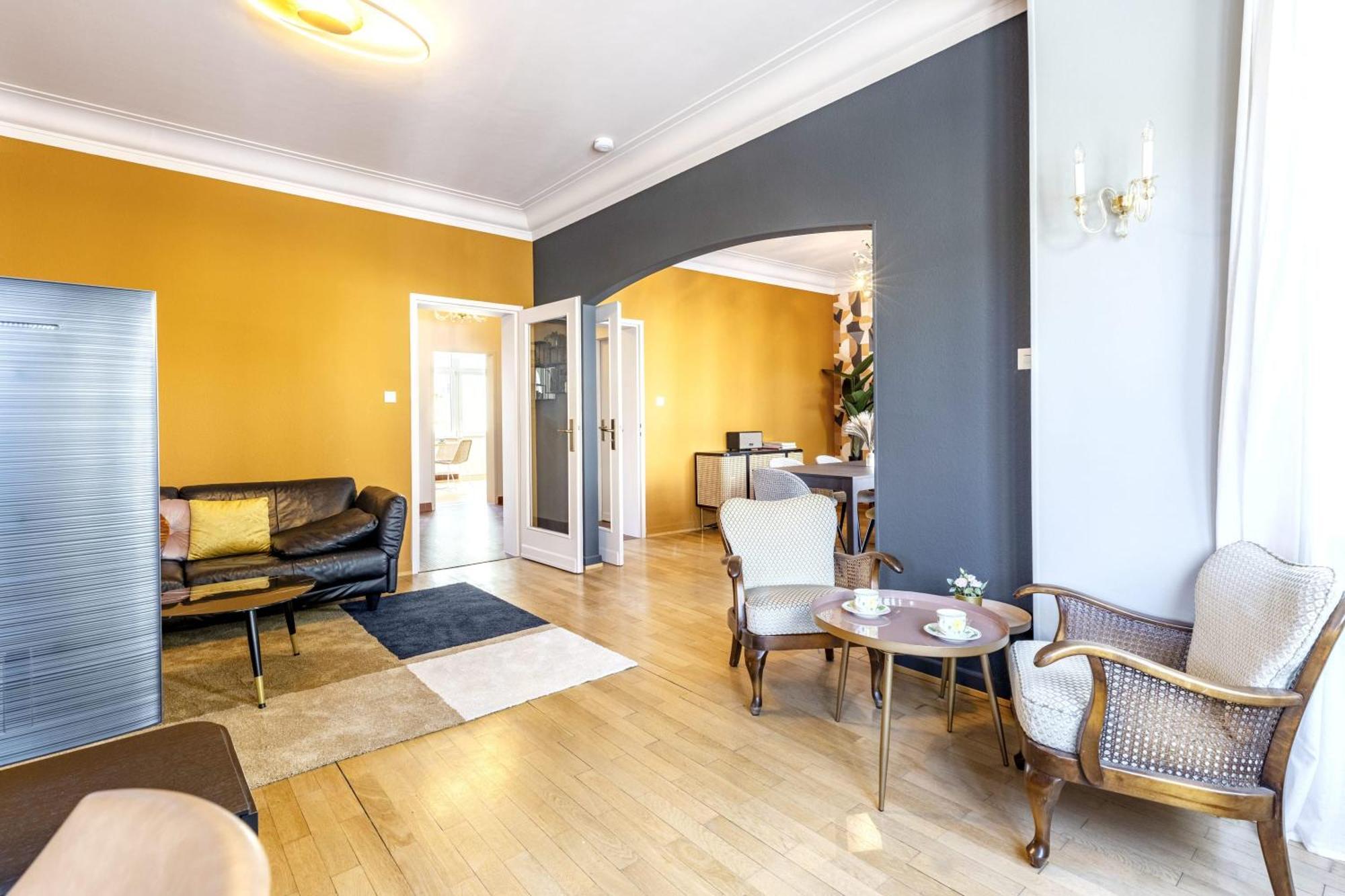 Stylish Ground-floor Retreat In Bonnevoie Apartment *