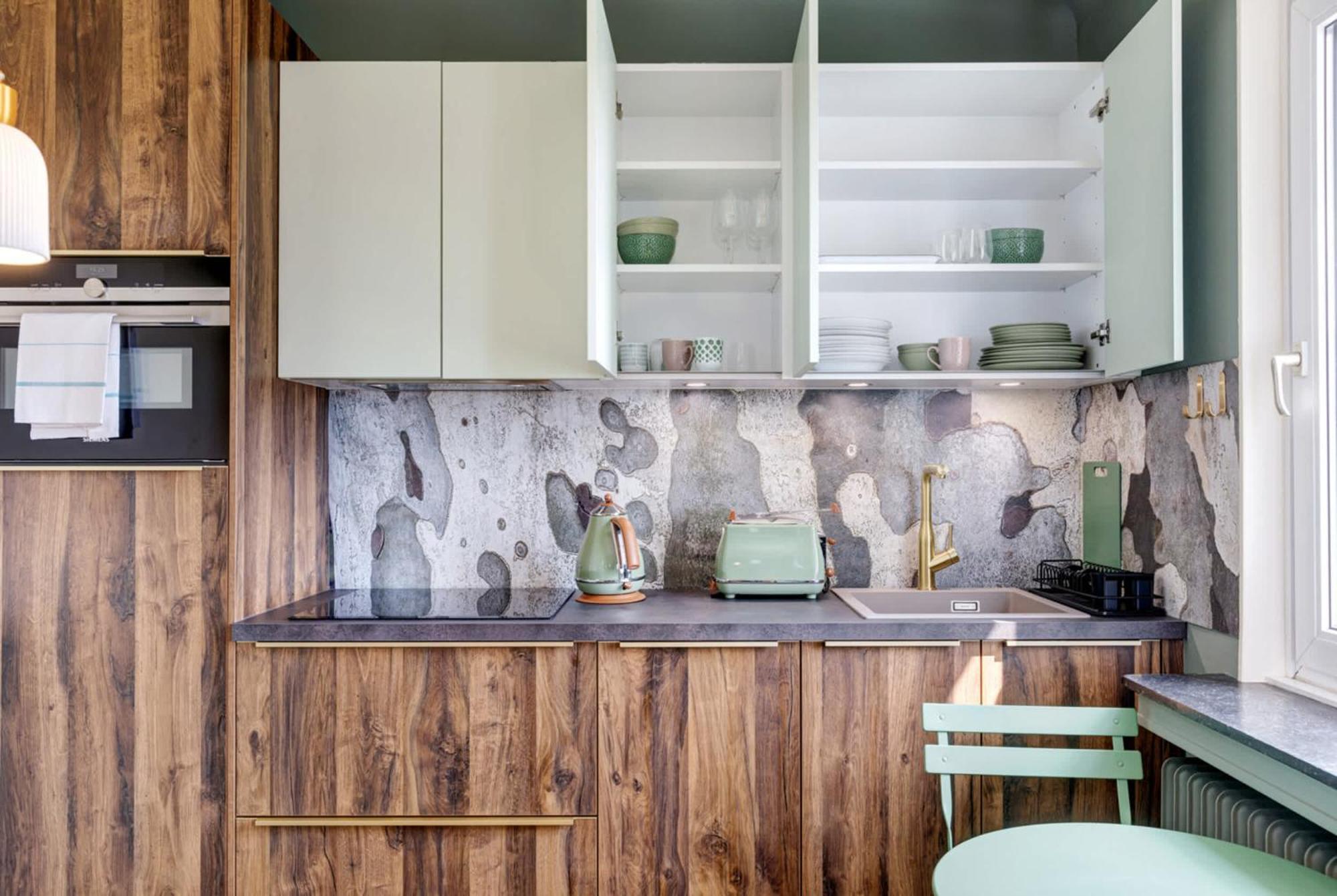 Elegant 1br With Full Kitchen & Workspace Appartement