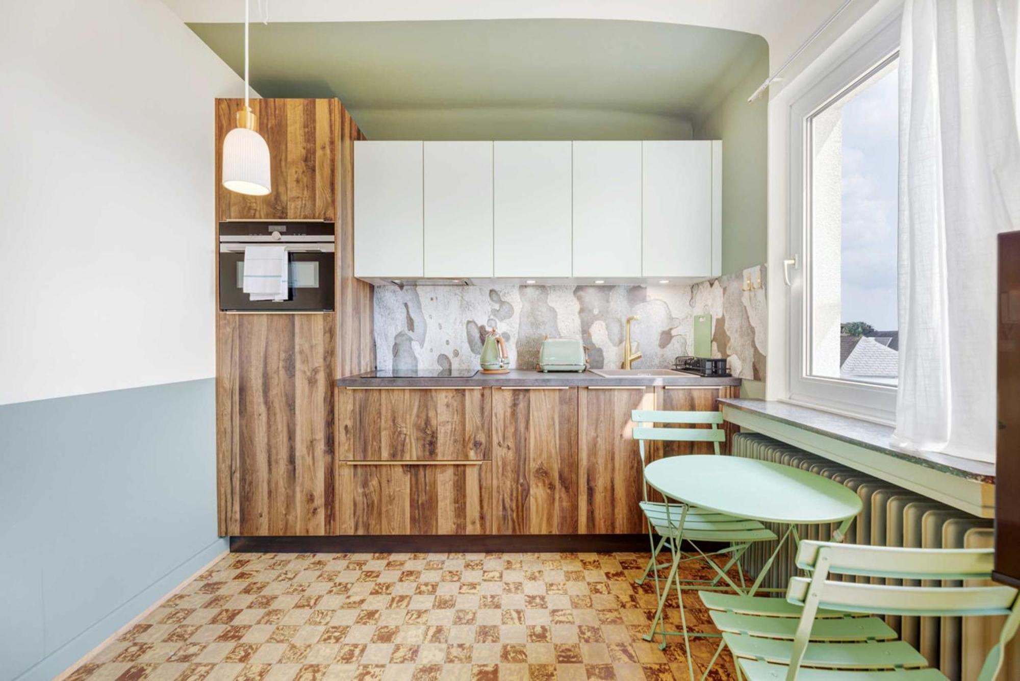 Appartement Elegant 1br With Full Kitchen & Workspace