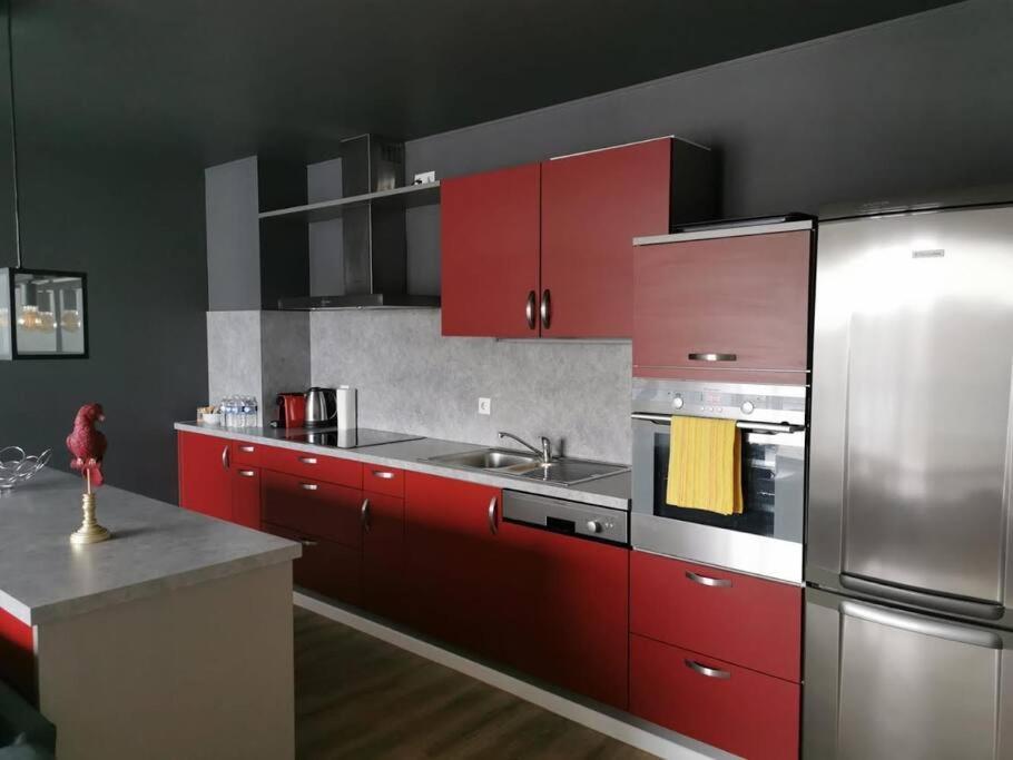 Large 2 Bedrooms Flat With Free Parking & Terrace Apartment Luxemburg