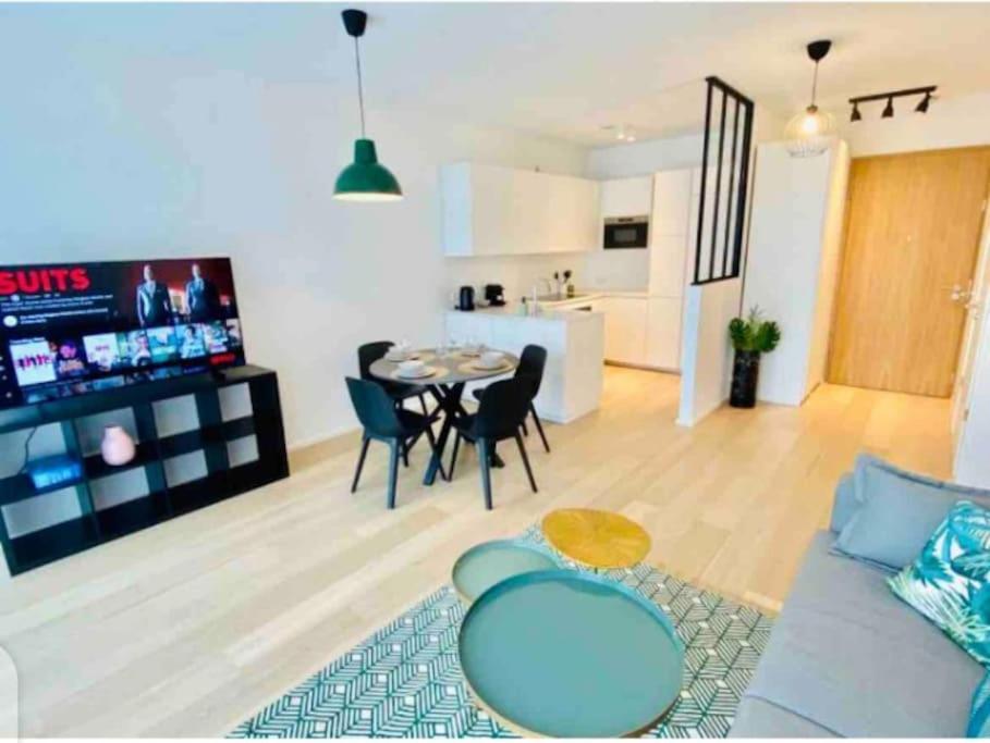 Large 1 Bedroom In Center Terrace & Parking-chiny1 Apartment Luxembourg