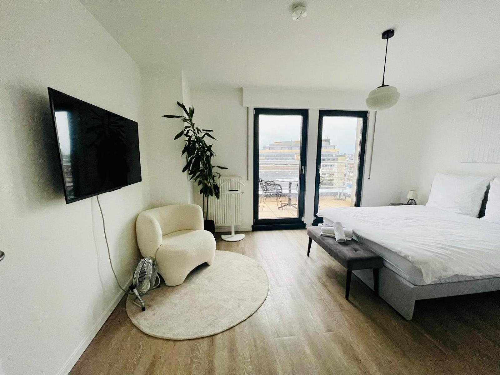 Apartment Lux Penthouse - Office, Terrace, Gym & Parking