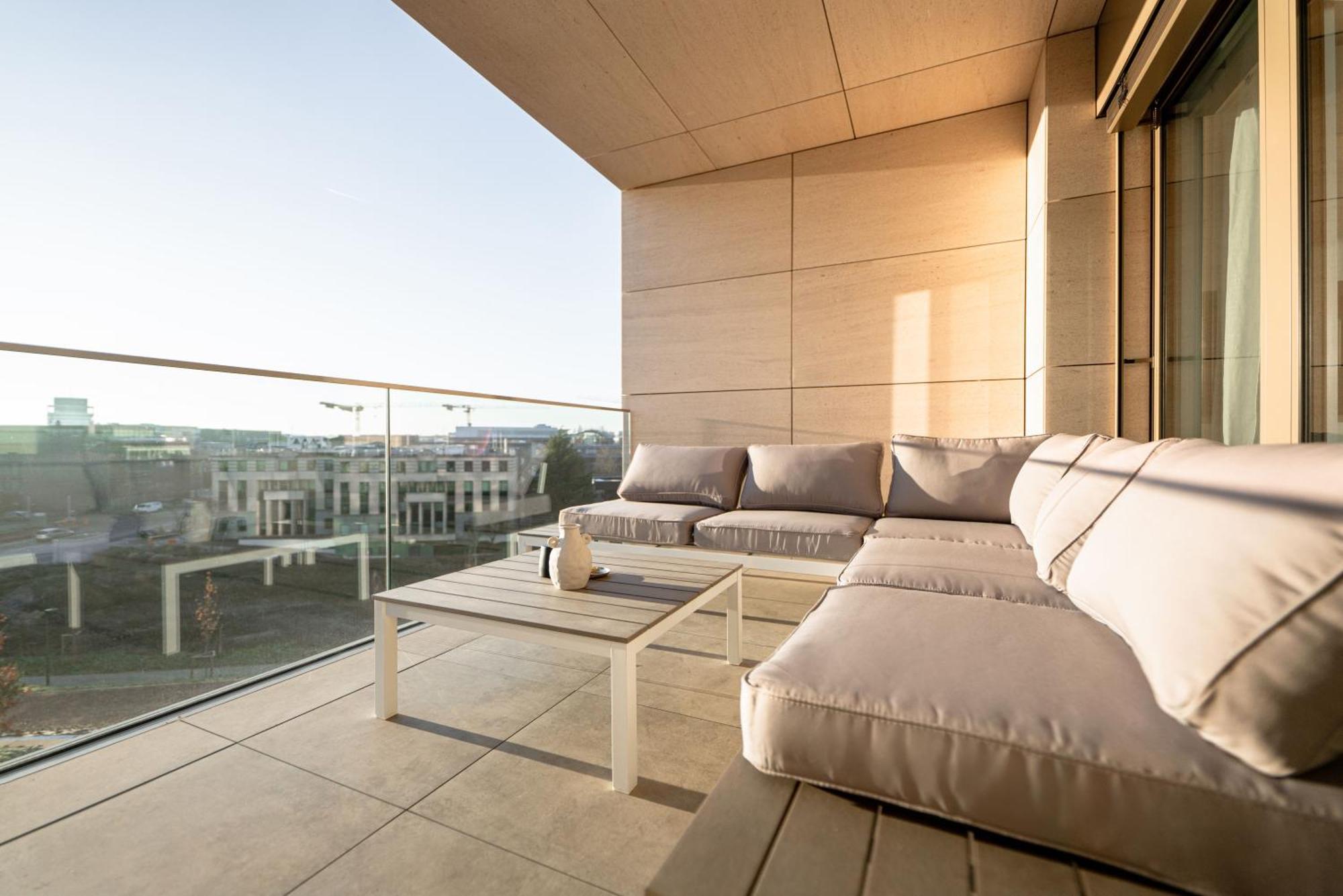 Modern In Gasperich With Balcony & Wi-fi Luxemburg