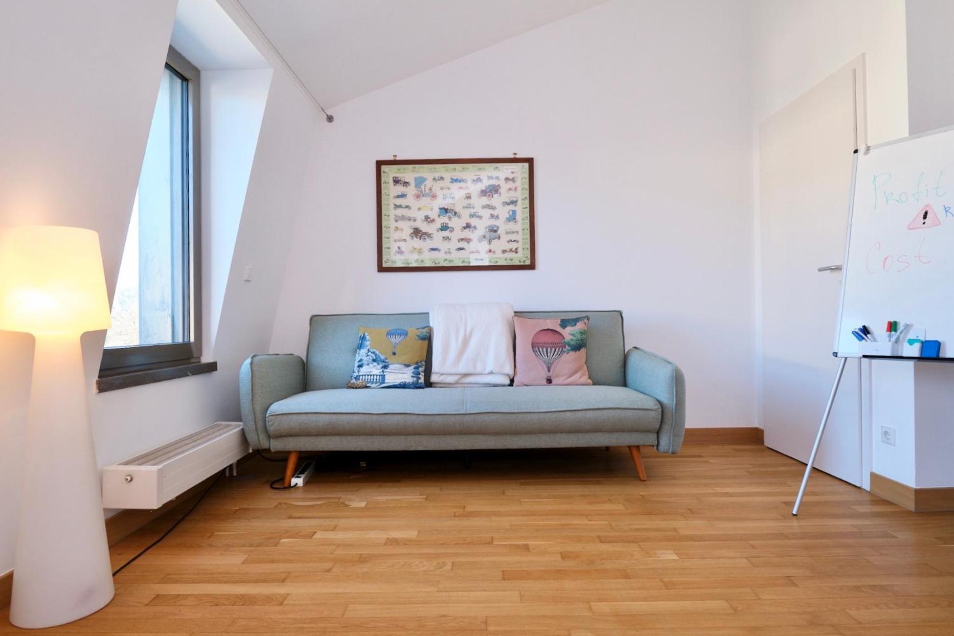 160m2 Penthouse In The Centre With A Balcony And The View Appartement