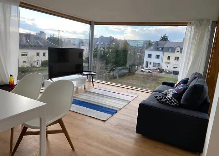 Luxury Penthouse In Kirchberg, Terrace & Parking