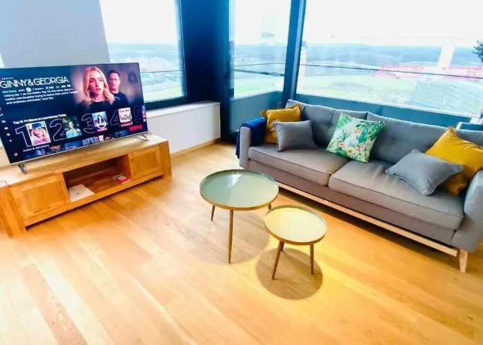 Apartment W One Bedroom Spa Gym Terrace&Parking