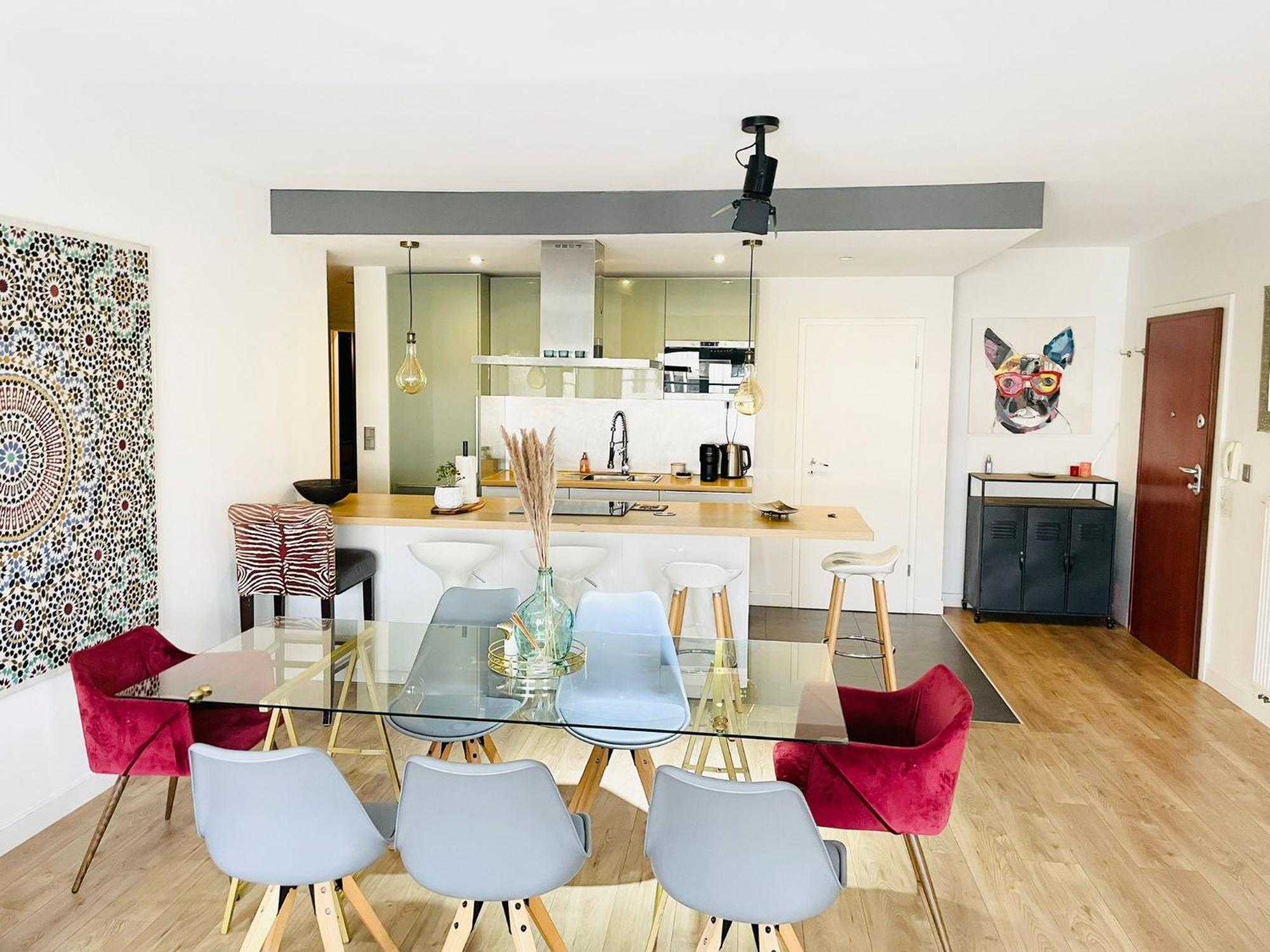 Large 2 Bedrooms Flat With Terrace And Oarking Luxemburgo