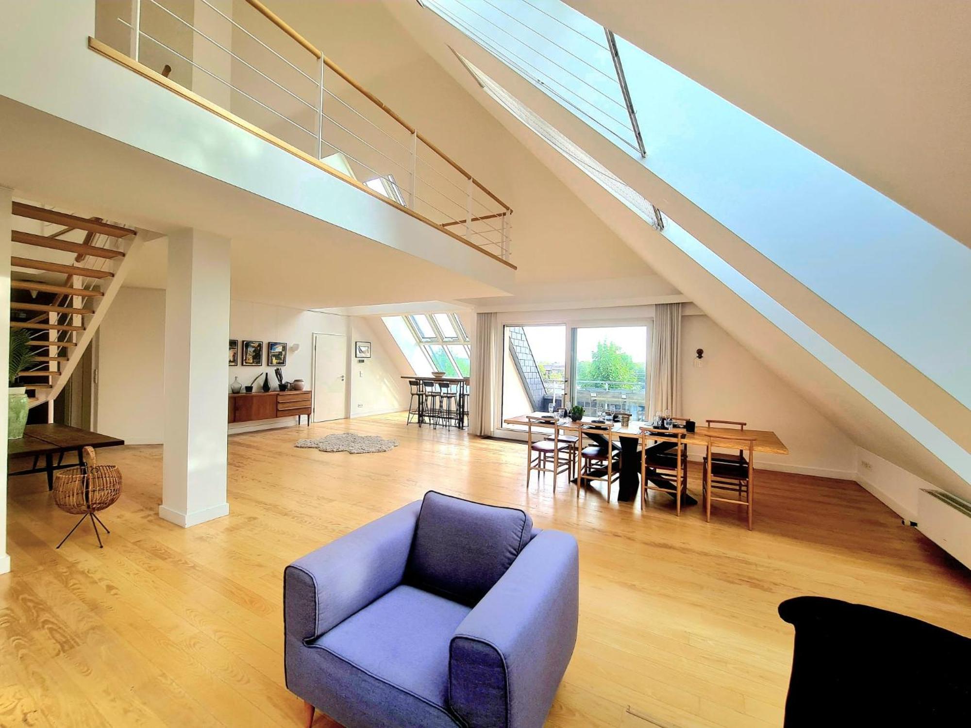 3 Bedrooms Penthouse With 3 Terraces & Free Parking-145--2 * Luxembourg